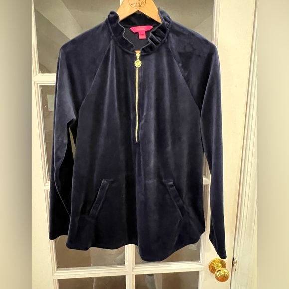 Lilly Pulitzer Skipper Ruffle Popover - Size XL - Picture 3 of 7